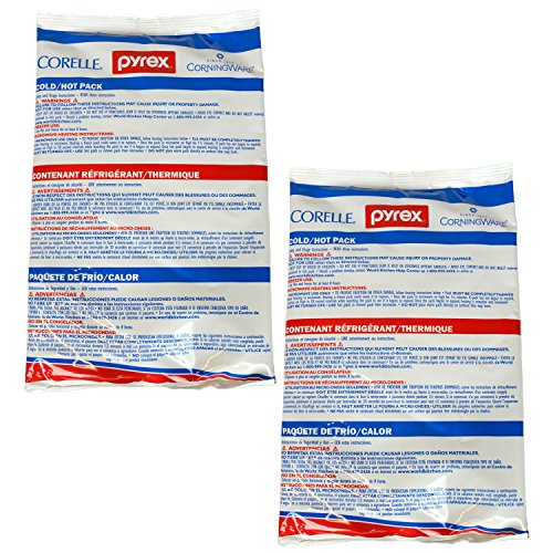 Pyrex Portables Large 11' x 7' Hot/Cold Pack - 2 Pack