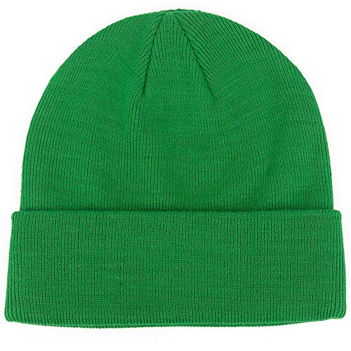 Paladoo Slouchy Beanie Hat Soft Warm Ski Cap (Kelly Green)