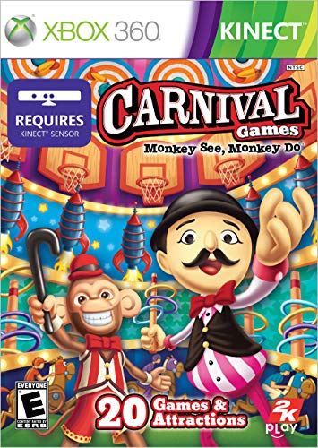 Carnival Games: Monkey See Monkey Do - Xbox 360 (Renewed)