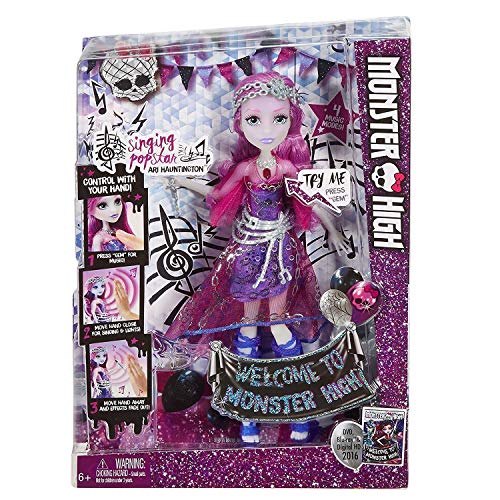 Monster High Welcome to Monster High Singing Popstar Ari Hauntington Doll