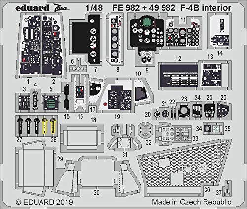 Eduard EDPFE982 Model Building Accessories, Various