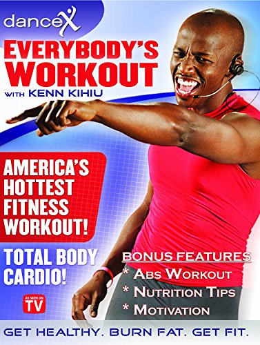 DanceX: Fun Total Body Cardio Fitness DVD - Everybody's Workout Home Exercise DVD with FREE Bonus Content - As Seen On TV - Dance to Lose Weight Workout DVD - Get Healthy Now - Safe for All Ages
