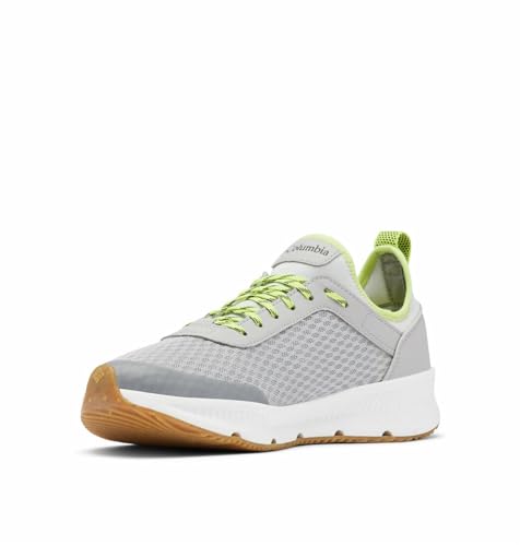 Columbia Mens Summertide Water Shoe, Grey, Yellow, 11 US