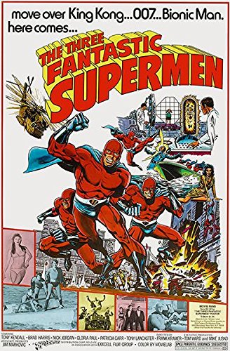 The Three Fantastic Supermen - 1967 - Movie Poster