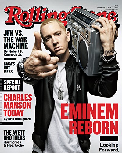Eminem Rolling Stones Cover Wall Poster Print Art Decoration 16x20 Inches