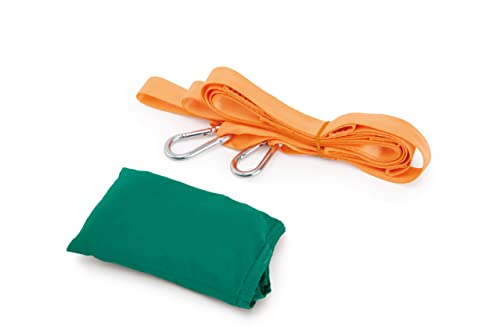 Hape Pocket Swing| Green Portable Hammock for Kids, Outdoor Children’S Swinging Chair, Easy Attach Mechanism for Ages 5+, 220 Lb Weight Capacity