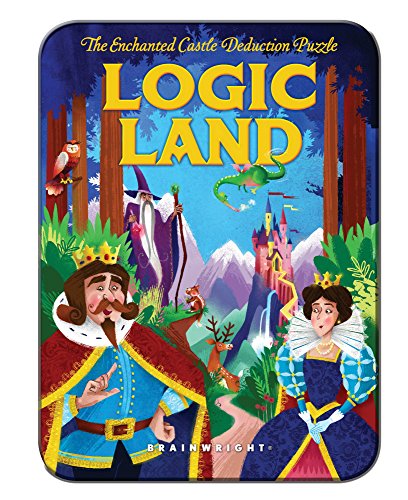 Brainwright Logic Land - The Enchanted Castle Deduction Puzzle Multi-colored, 5'