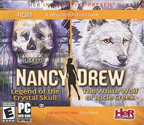 Nancy Drew 2 Pack Crystal Skull & White Wolf