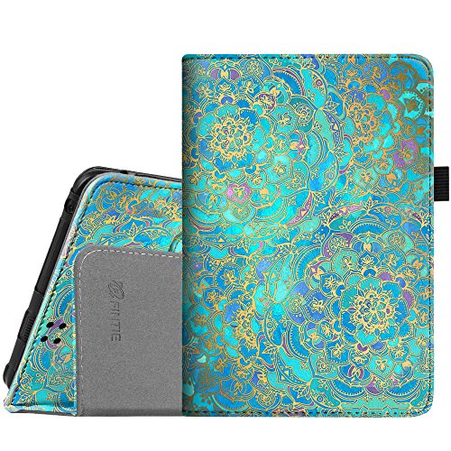 Fintie Folio Case for Kindle Fire HD 7' (2012 Old Model) - Slim Fit Leather Cover with Auto Sleep/Wake Feature (will only fit Amazon Kindle Fire HD 7, Previous Generation - 2nd), Shades of Blue