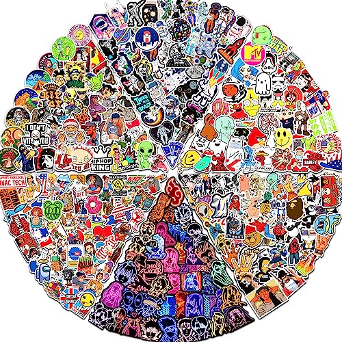 Arme Cool Stickers Decals 600Pack Large Laptop Computer Waterproof Sticker Pack for Waterbottles Laptop Computer Skateboard Helmet Bicycle Stickers for Adults&Teens