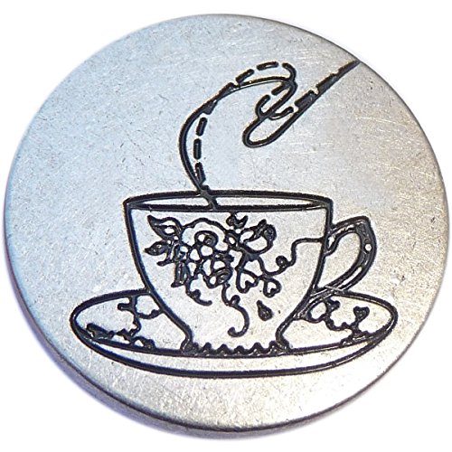 Cup of Tea Snap Charm (Standard 18mm Size)