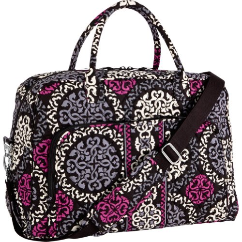 Vera Bradley Weekender Travel Bag (Canterberry Magenta)