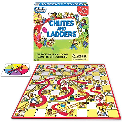 Chutes and Ladders 4 Players Board Game