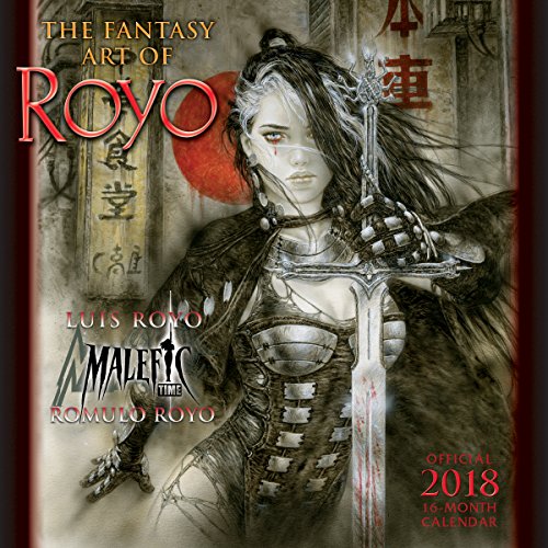 The Fantasy Art Of Royo 2018 Wall Calendar (CA0132)