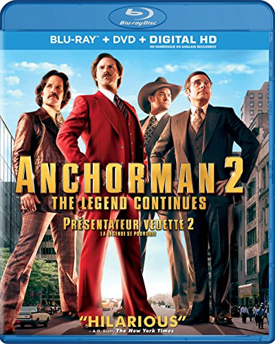 Anchorman 2: The Legend Continues (Blu-ray + DVD)