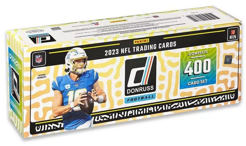 2023 Panini Donruss Football NFL Trading Cards Complete Set - 400 Cards (Sealed), 1 count