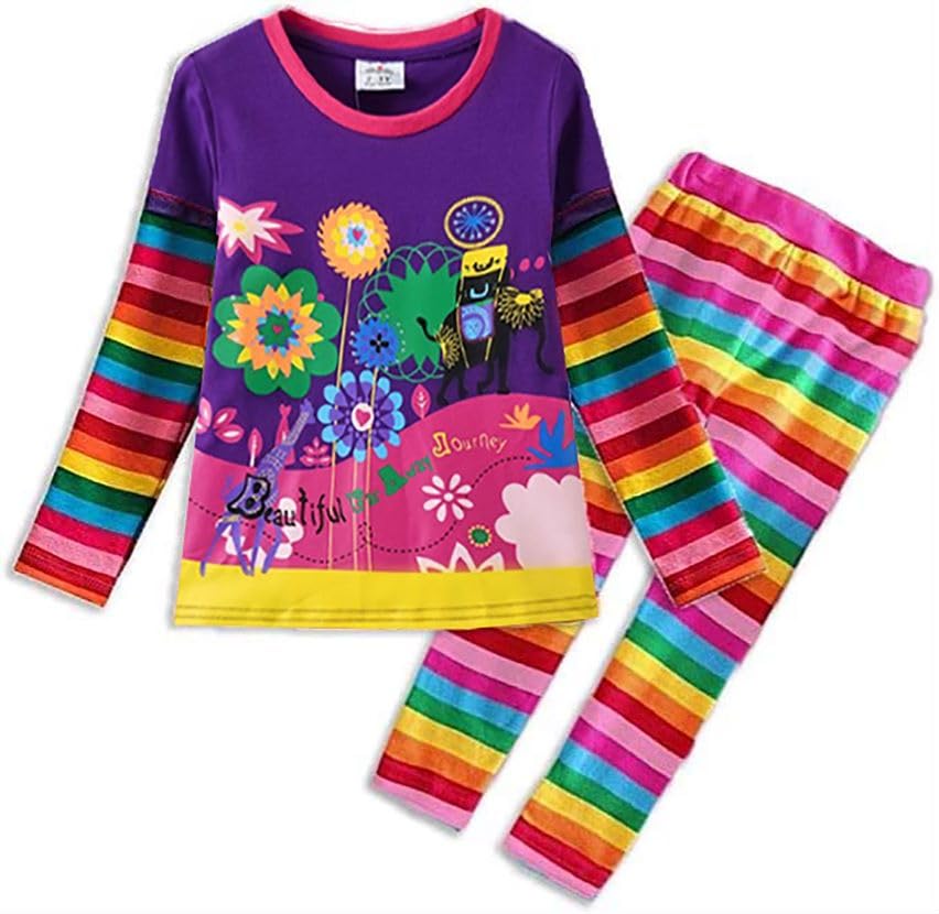 VIKITA Toddler Girls Clothes tshirts leggings 2pcs Long Sleeve Christmas outfits winter Clothing Sets (5T, FL328)