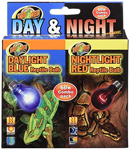Zoo Med Day & Night Reptile Bulb Combo Pack