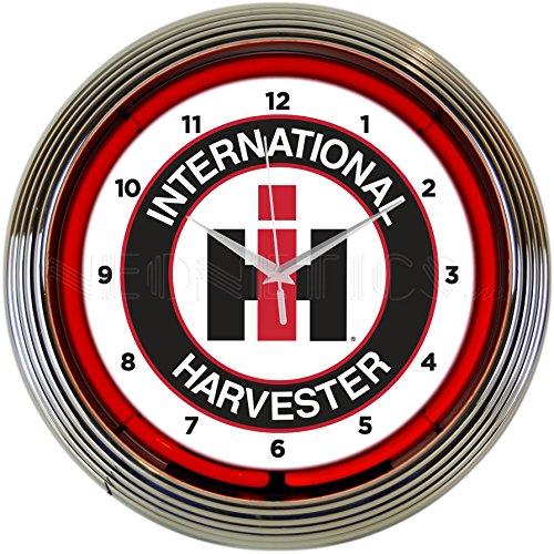 Neonetics 8CASEH International Harvester Neon Clock