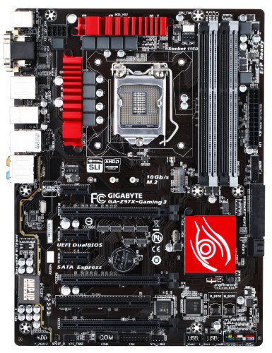 Gigabyte GA-Z97X-GAMING 3 LGA 1150 Z97 Gaming Audio and Networking ATX Motherboard