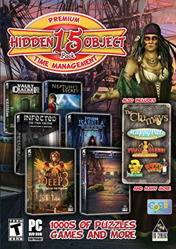 Hidden Object & Time Management - 15 Game Pack Collection