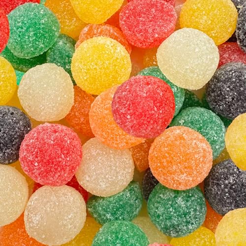 Giant Gum Drops Jelly Candy, Assorted Fruit and Licorice Flavors, 2-Pound Pack