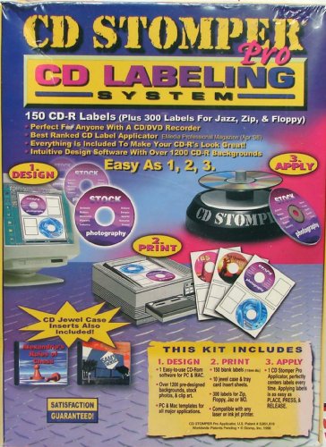 CD Stomper Pro CD Labeling System