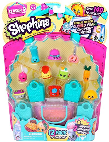 Shopkins Season 3 (12-Pack) - Characters May Vary (Discontinued by manufacturer)