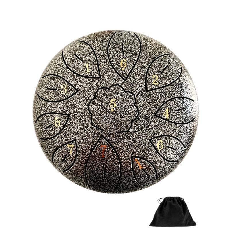 New 6-inch hollow drum, 11 tone, C major, children's steel tongue drum