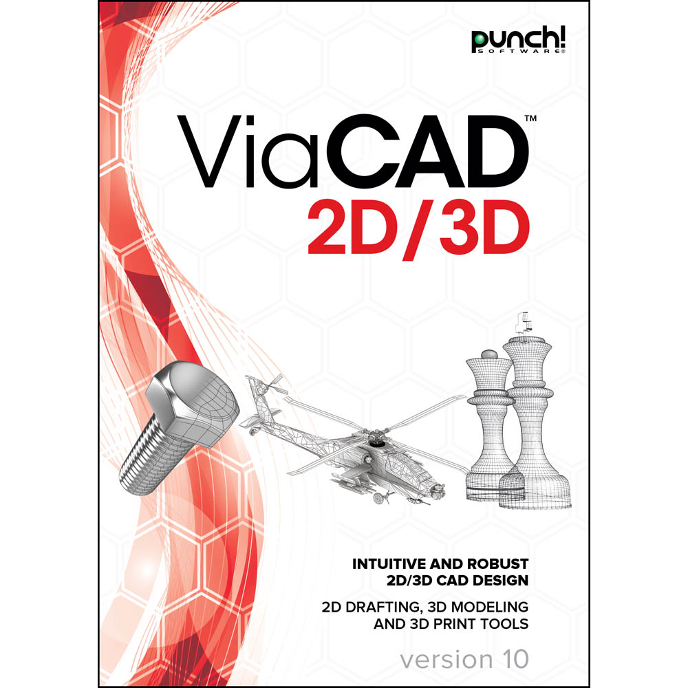 Punch! ViaCAD 2D/3D v10 for Mac [Download]