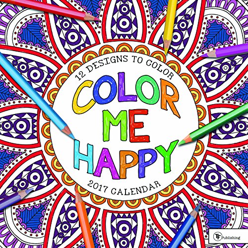 2017 Color Me Happy Wall Calendar