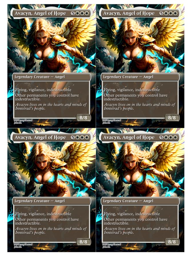 4x | Avacyn, Angel of Hope | Anime | Full Art | Foil or Non-Foil (Foil)