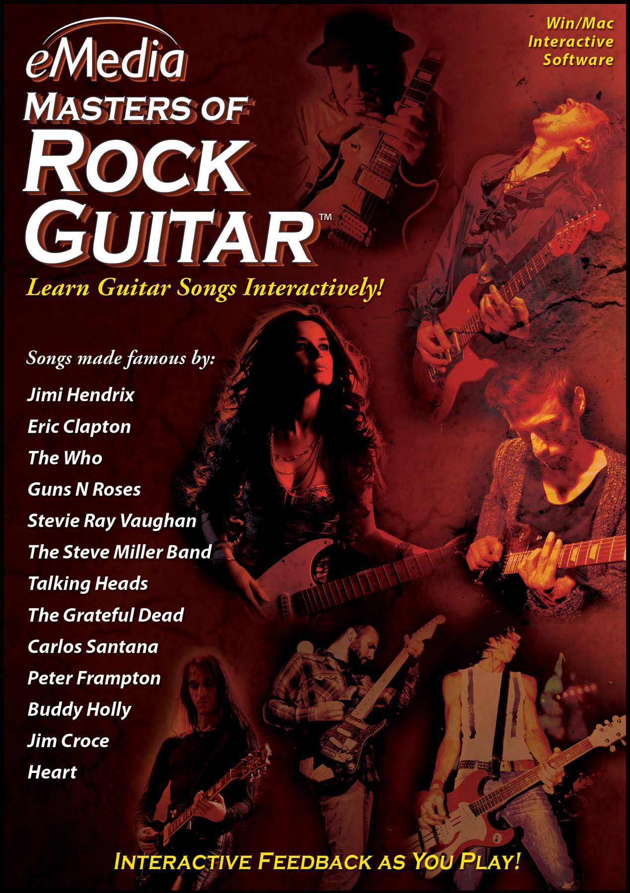 eMedia Masters of Rock Guitar [Mac Download for 10.5 to 10.14, 32-bit]