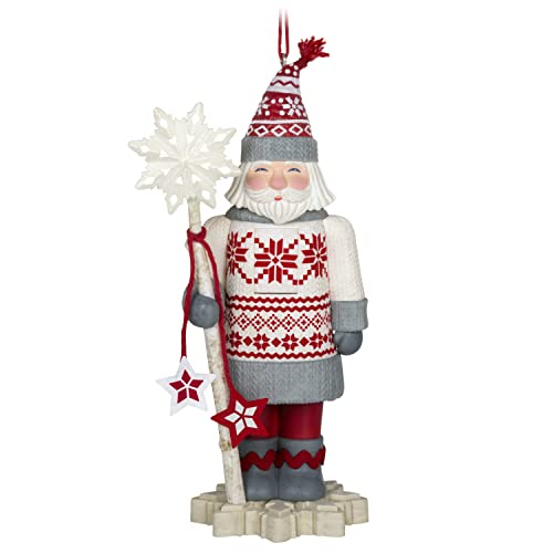 Hallmark Keepsake Christmas Ornament 2023, Noble Nutcrackers Snowfall Prince, Gifts for Her
