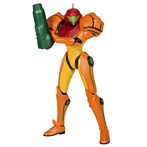 Hallmark Keepsake Christmas Ornament 2023, Nintendo Metroid Samus Ornament, Gifts for Gamers